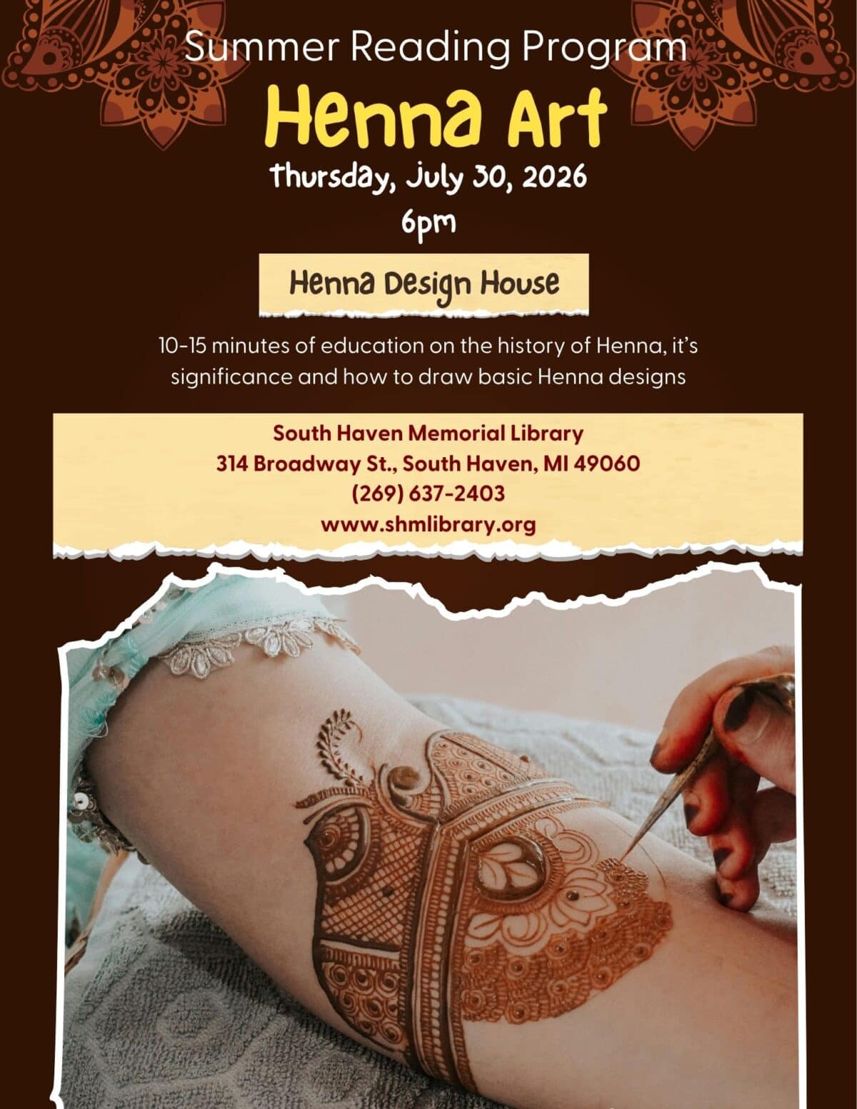 2026 srp henna art 7 30 2026 flyer