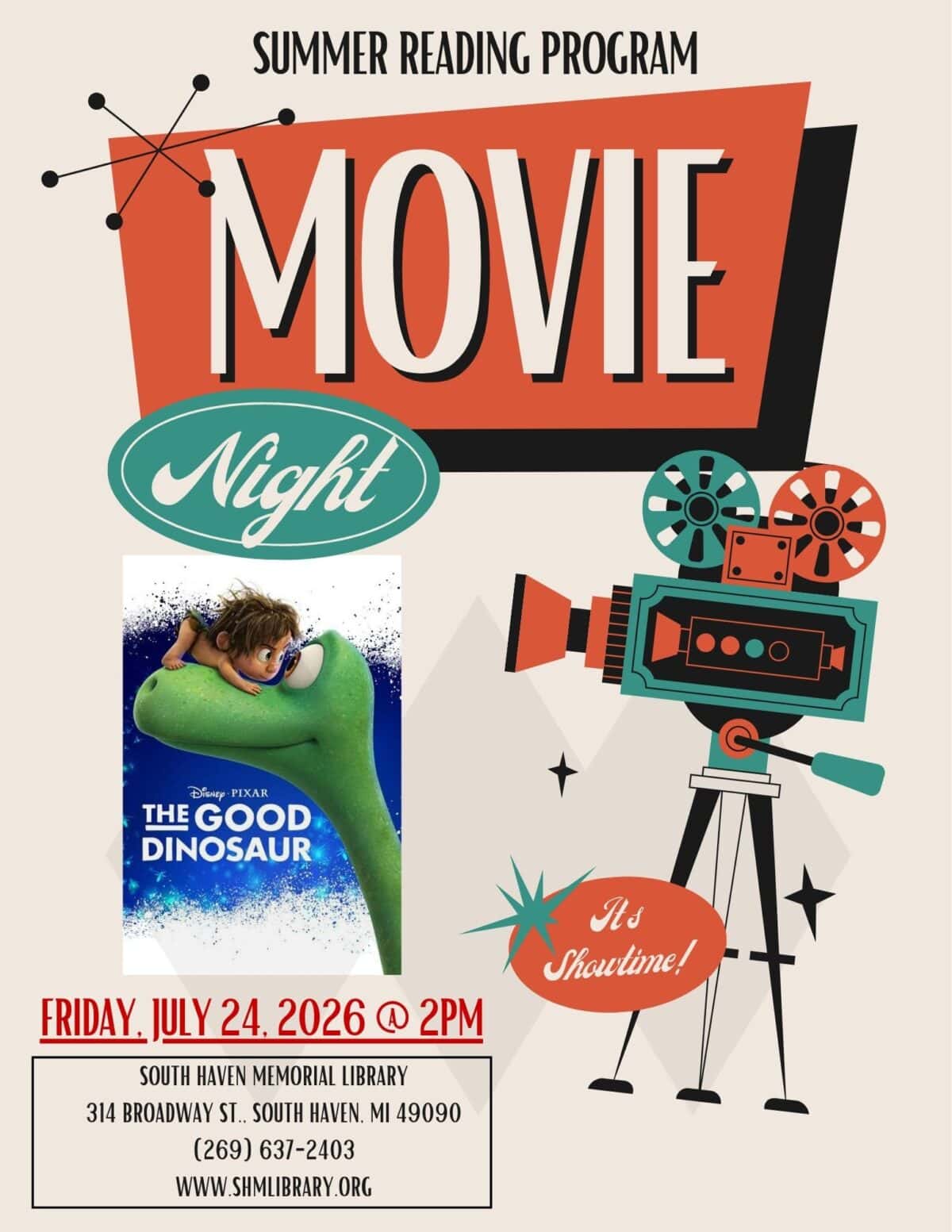 2026 srp movie night 7 24 2026 flyer