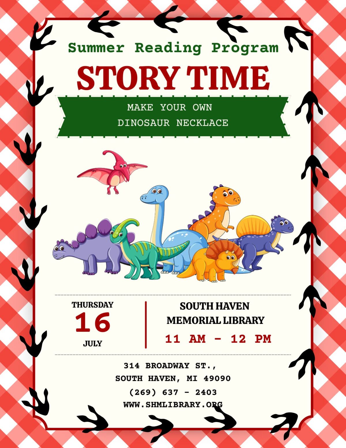 2026 srp story time 7 16 2026 flyer