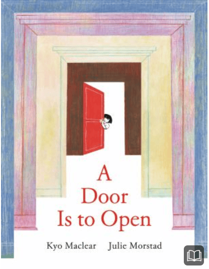 a door is to open