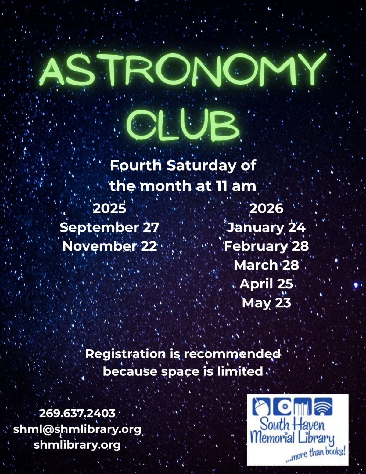 astronomy club 25 26 updated