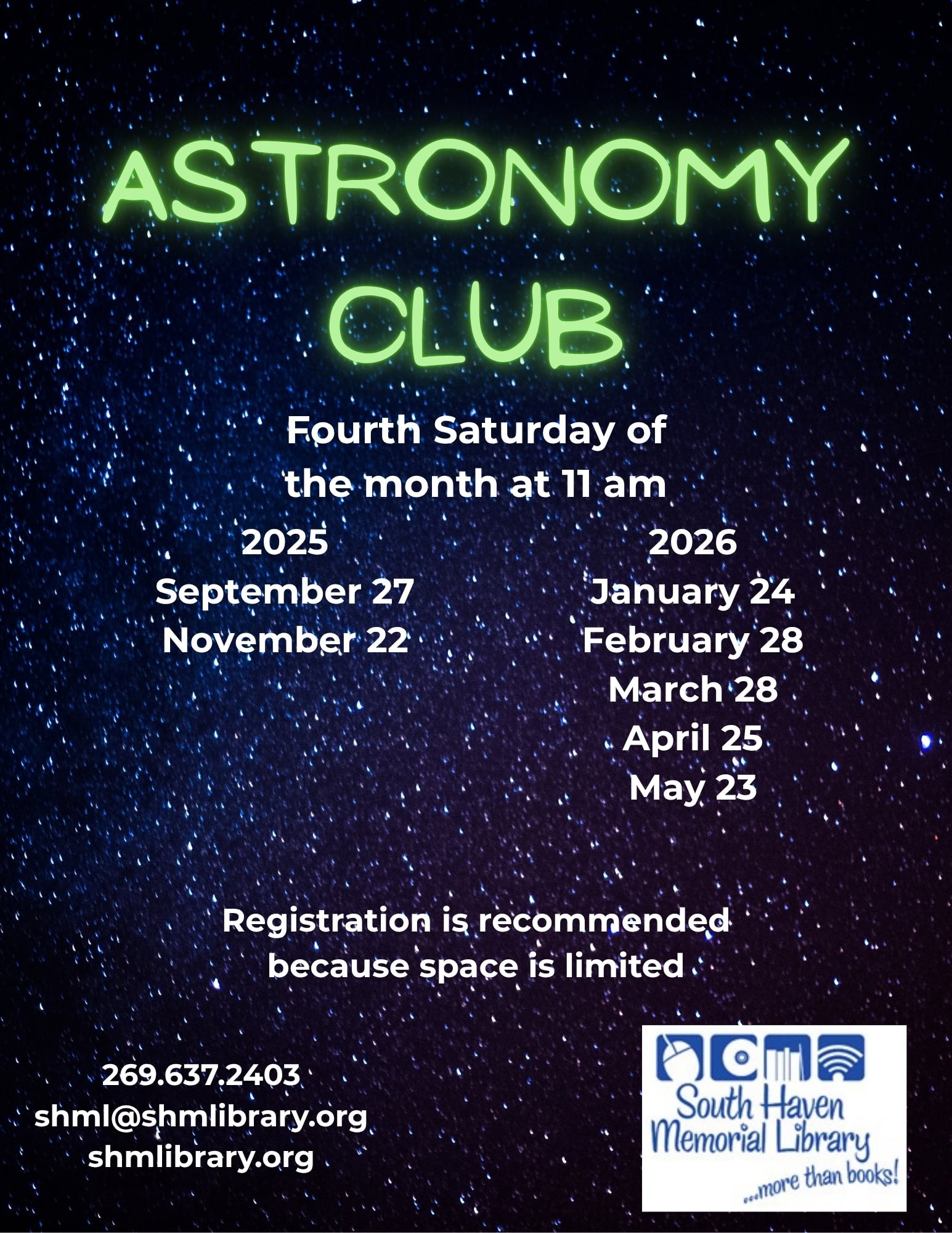 astronomy club 25 26 updated