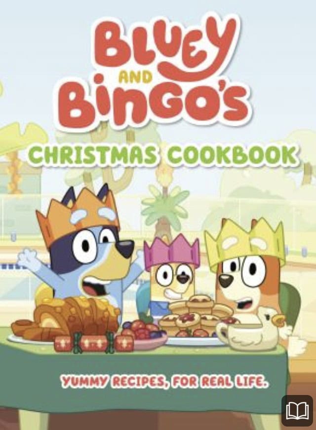 bluey and bingo's christmas cookbook