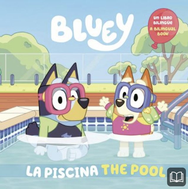 bluey the pool bilingual