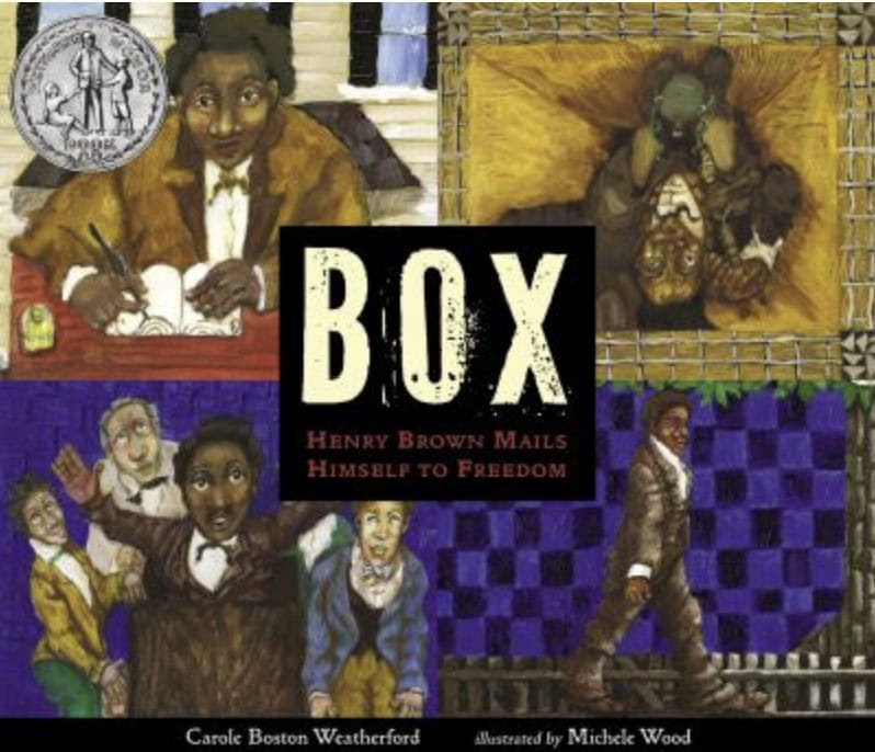 box henry brown mails himself to freedom