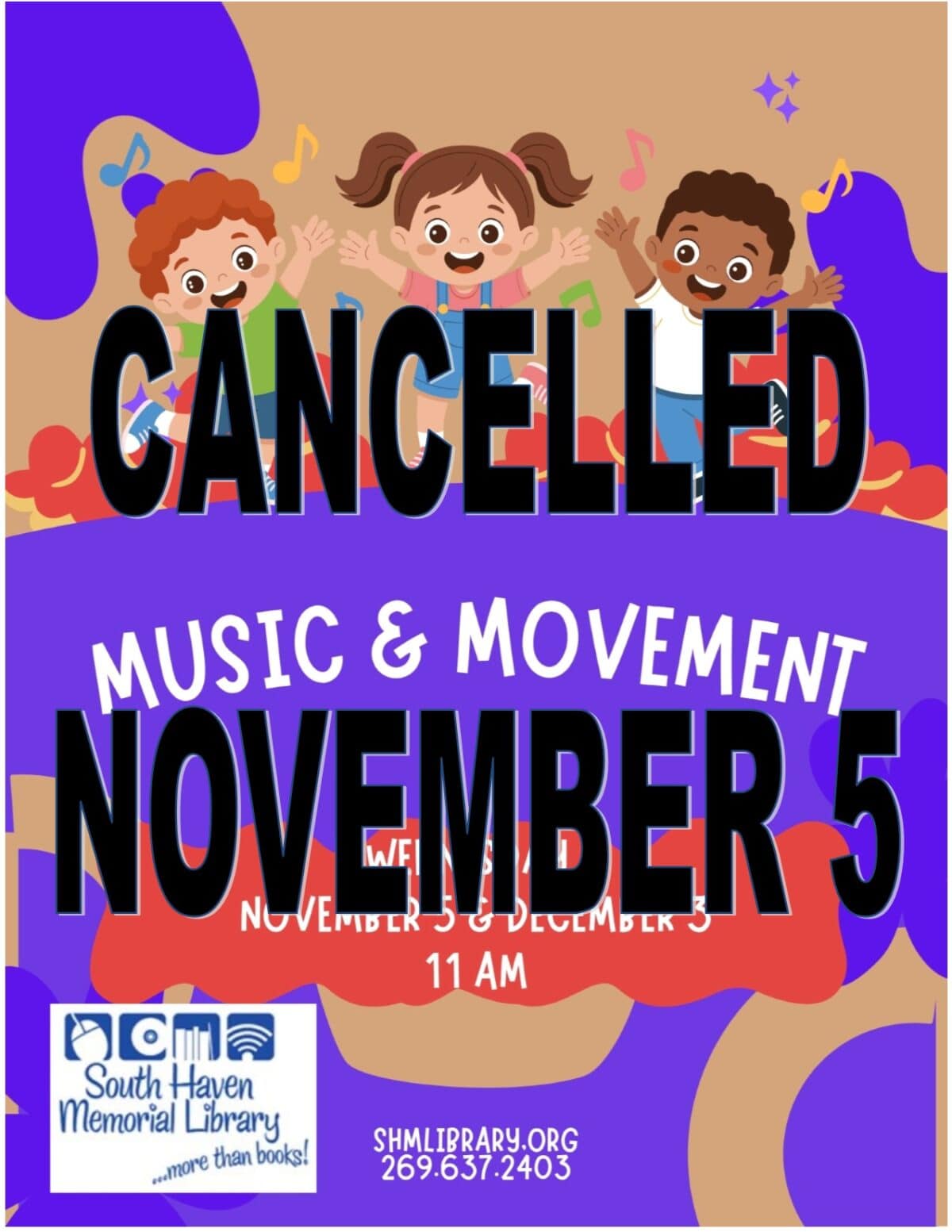 cancelled nov 5
