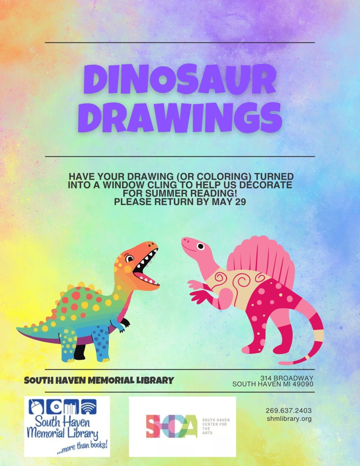 dino drawings flyer (1)