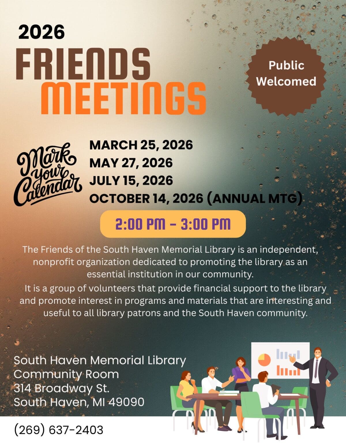 friends meetings for 2026 flyer v2
