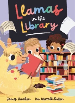 llamas in the library