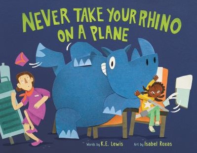never take your rhino on a plane
