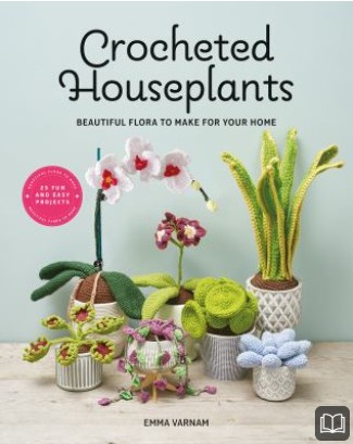 nf crocheted houseplants