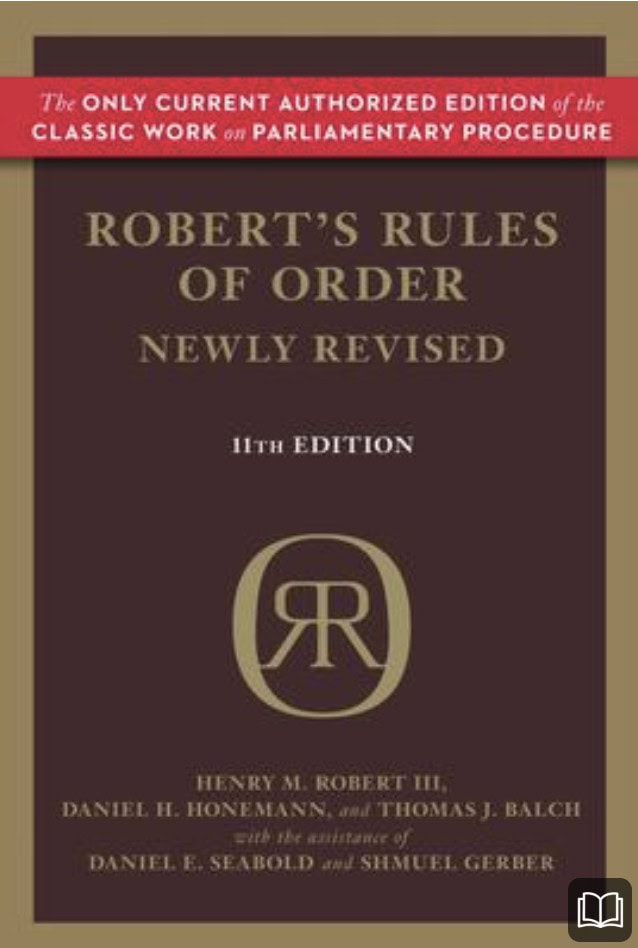 nf robert's rules of order