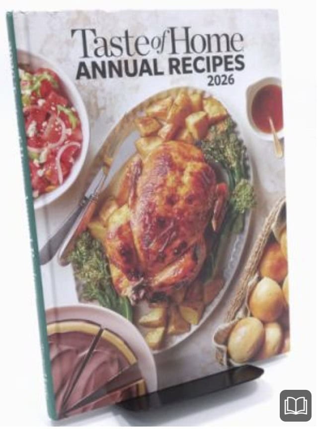 nf taste of home annual recipes 2026