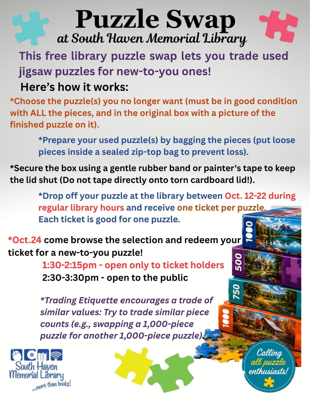 puzzle swap 10 24 2026
