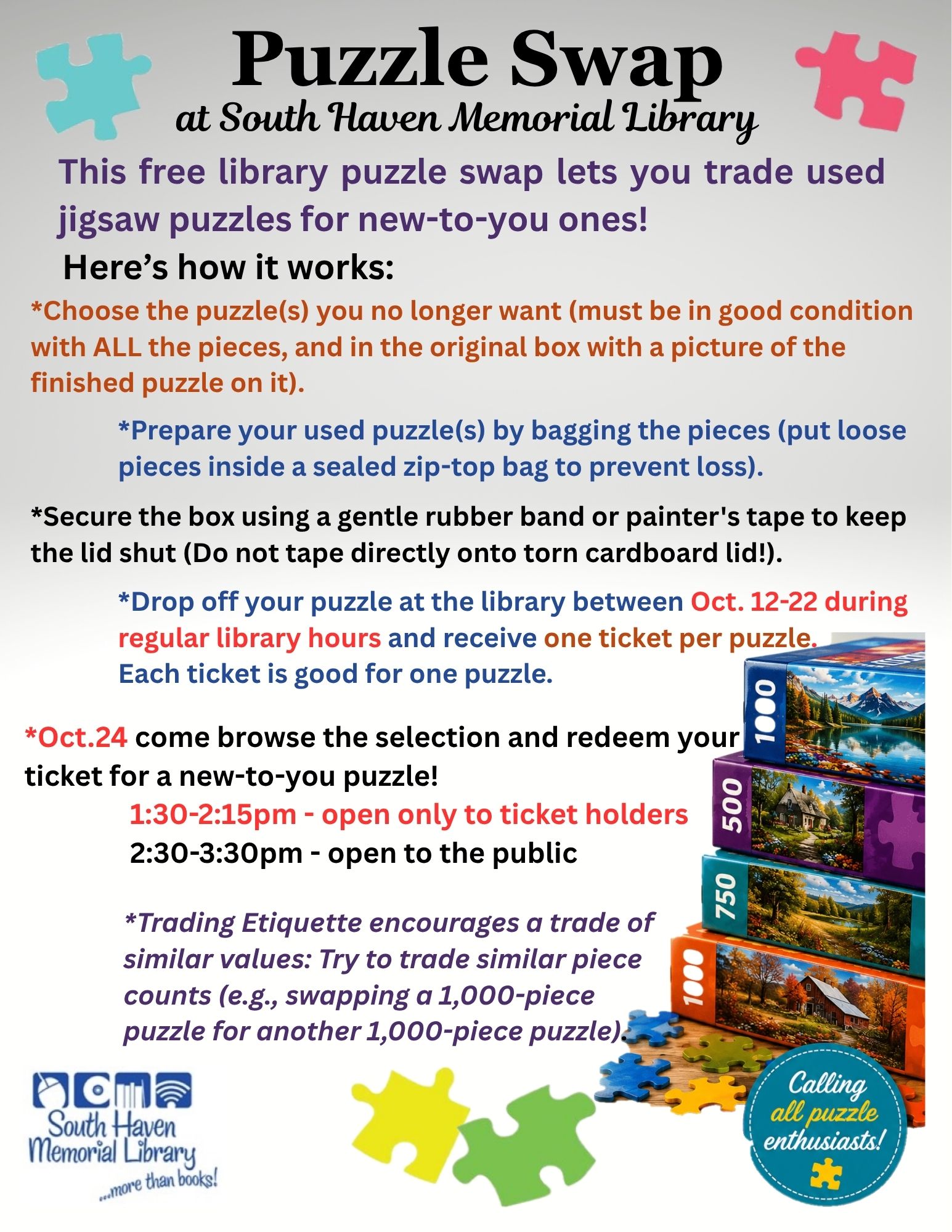 puzzle swap 10 24 2026