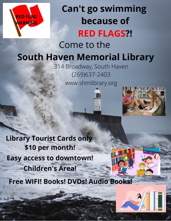 red flags flyer