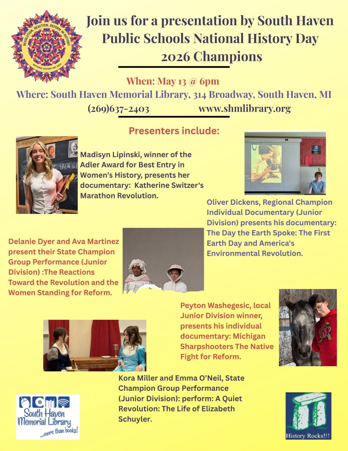 shps national history day 2026 champions 5 13 2026