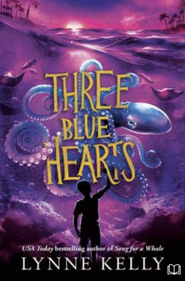 three blue hearts
