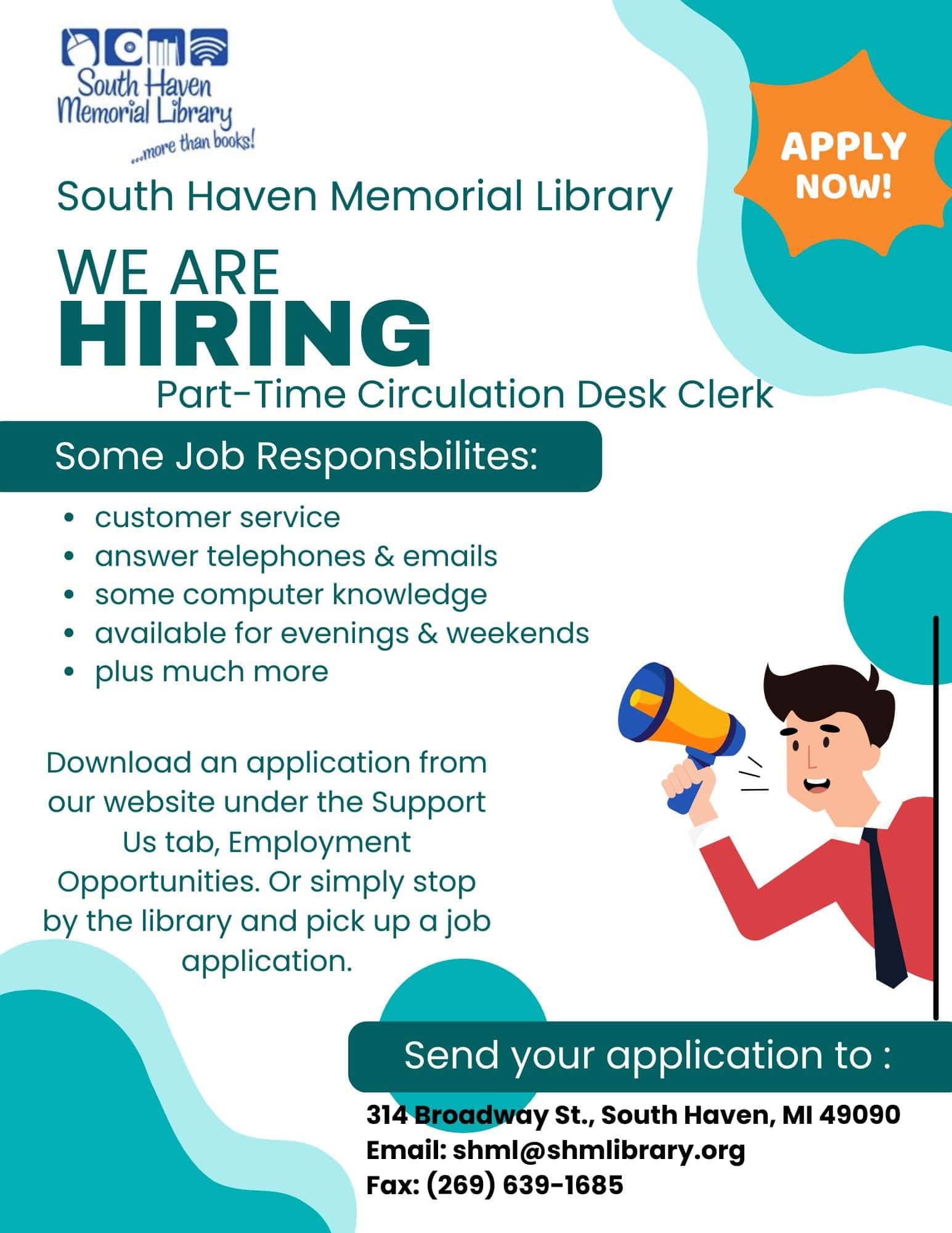 we are hiring flyer 2 2 2026